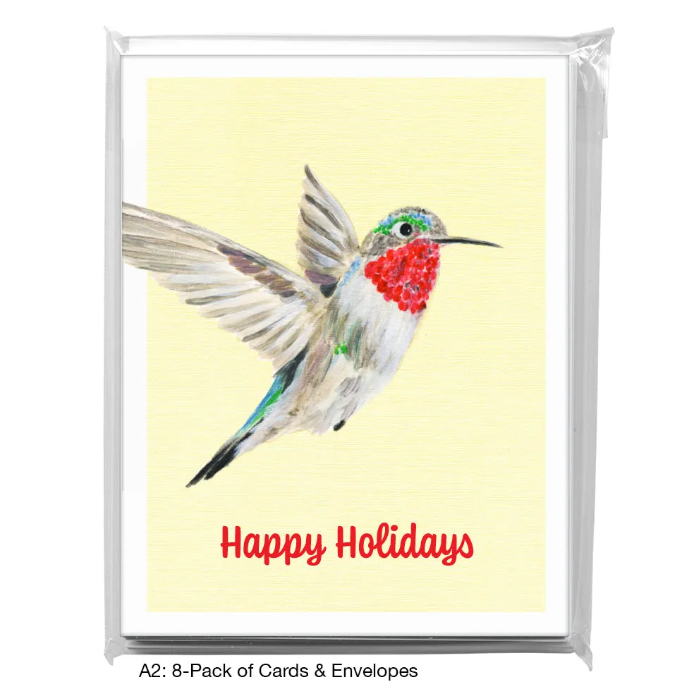 Anna's Hummingbird, Greeting Card (8213F)