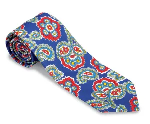 Blue Frampton Paisley Necktie - F5281