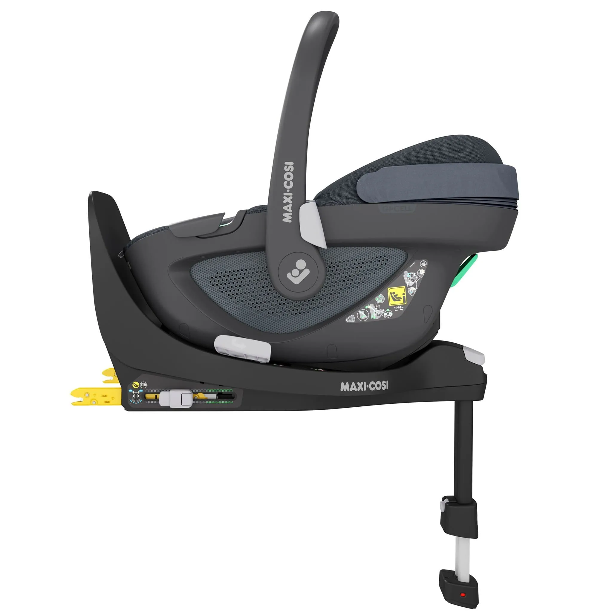 Bugaboo Fox 5 Maxi-Cosi Bundle - Black/Grey Melange