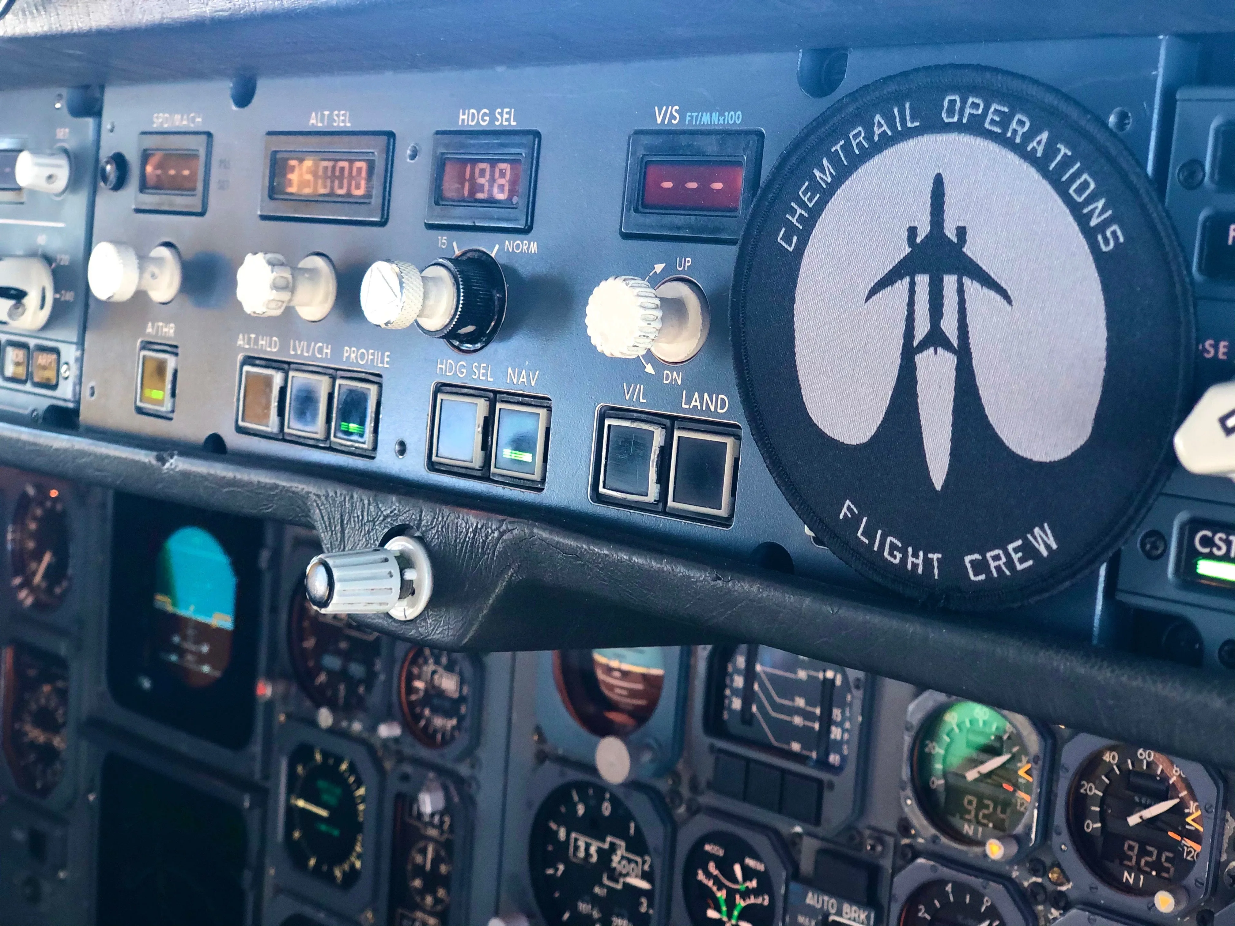 Chemtrail Flight Crew Patch