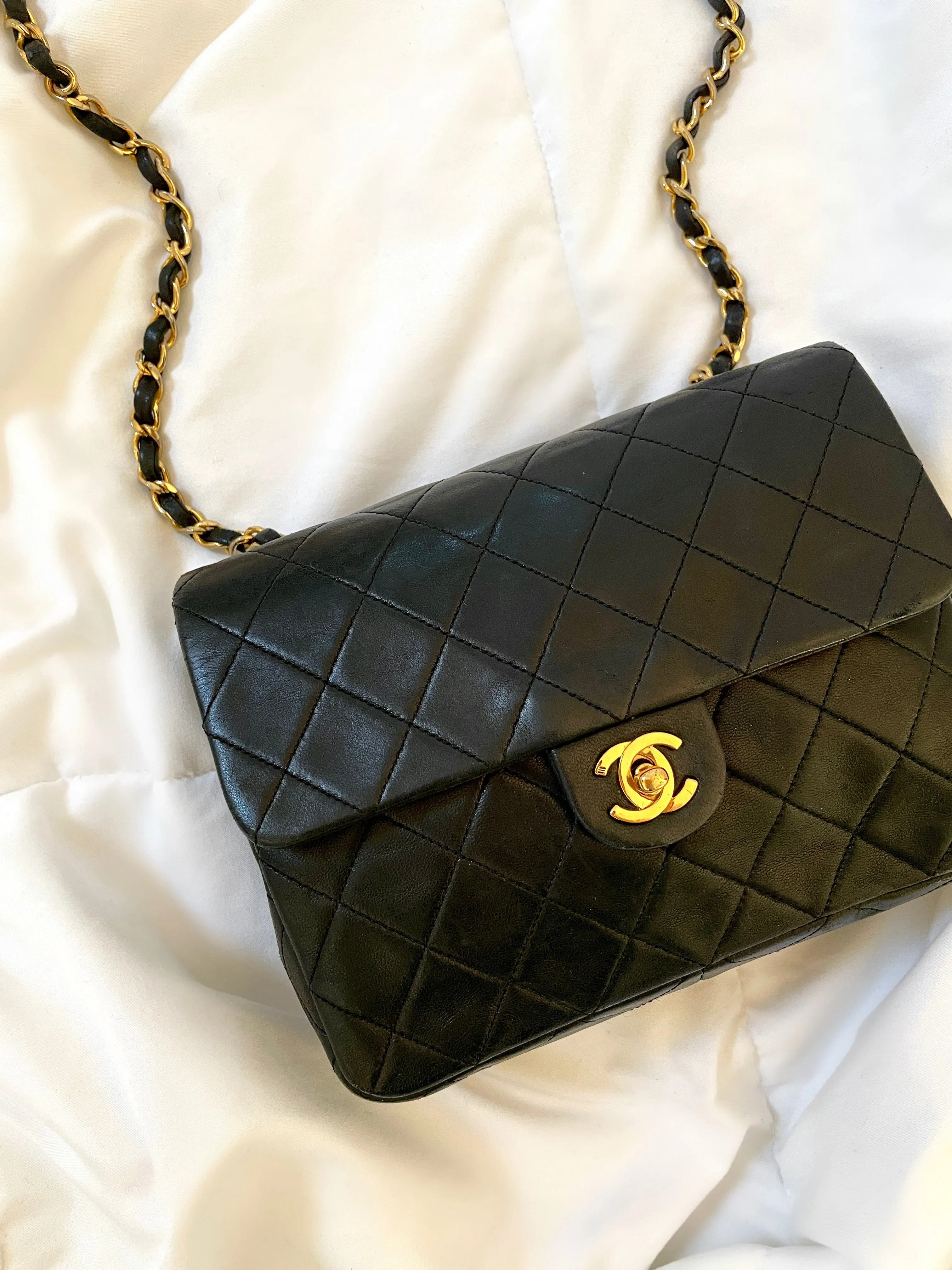 CL Lambskin Small Flap Bag