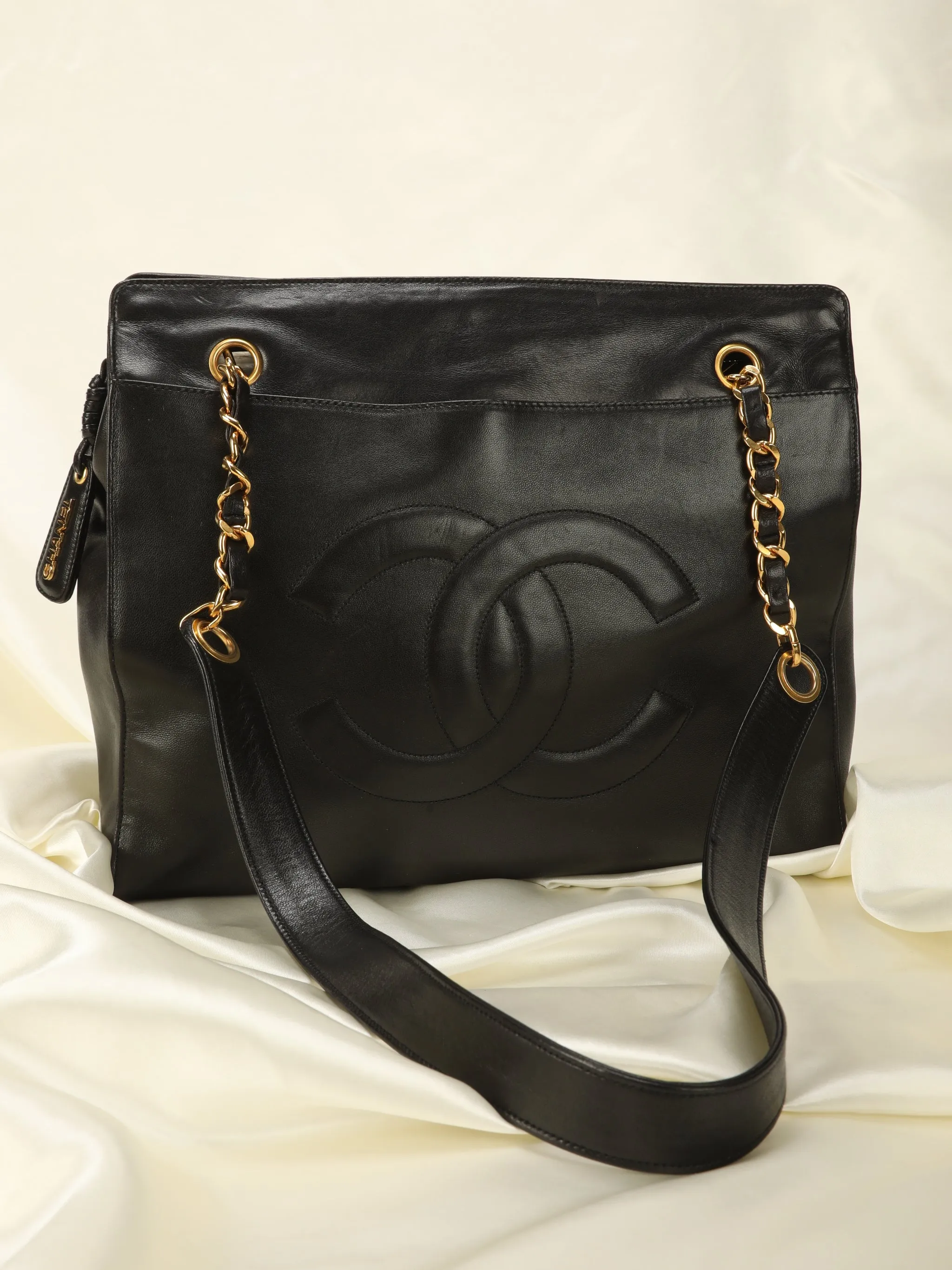 CL Lambskin Tote Bag