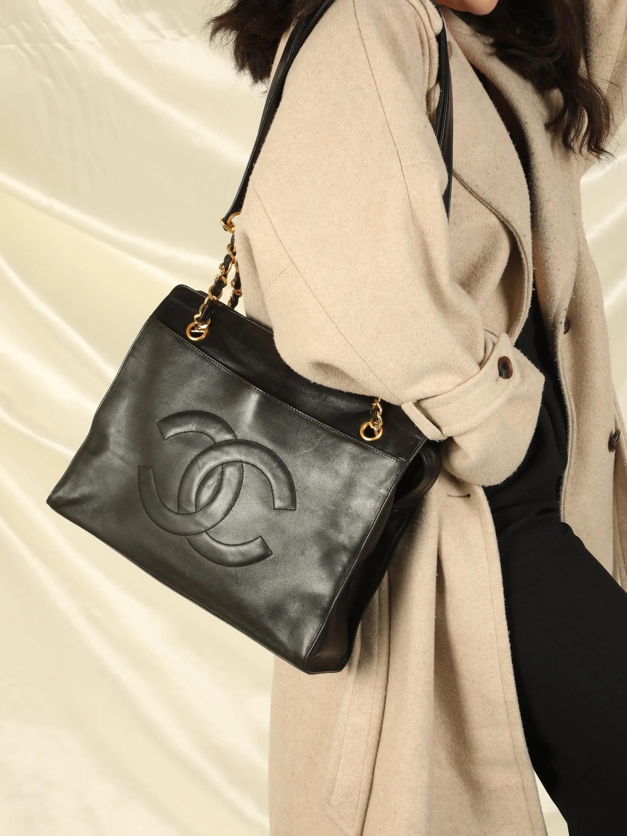 CL Lambskin Tote Bag