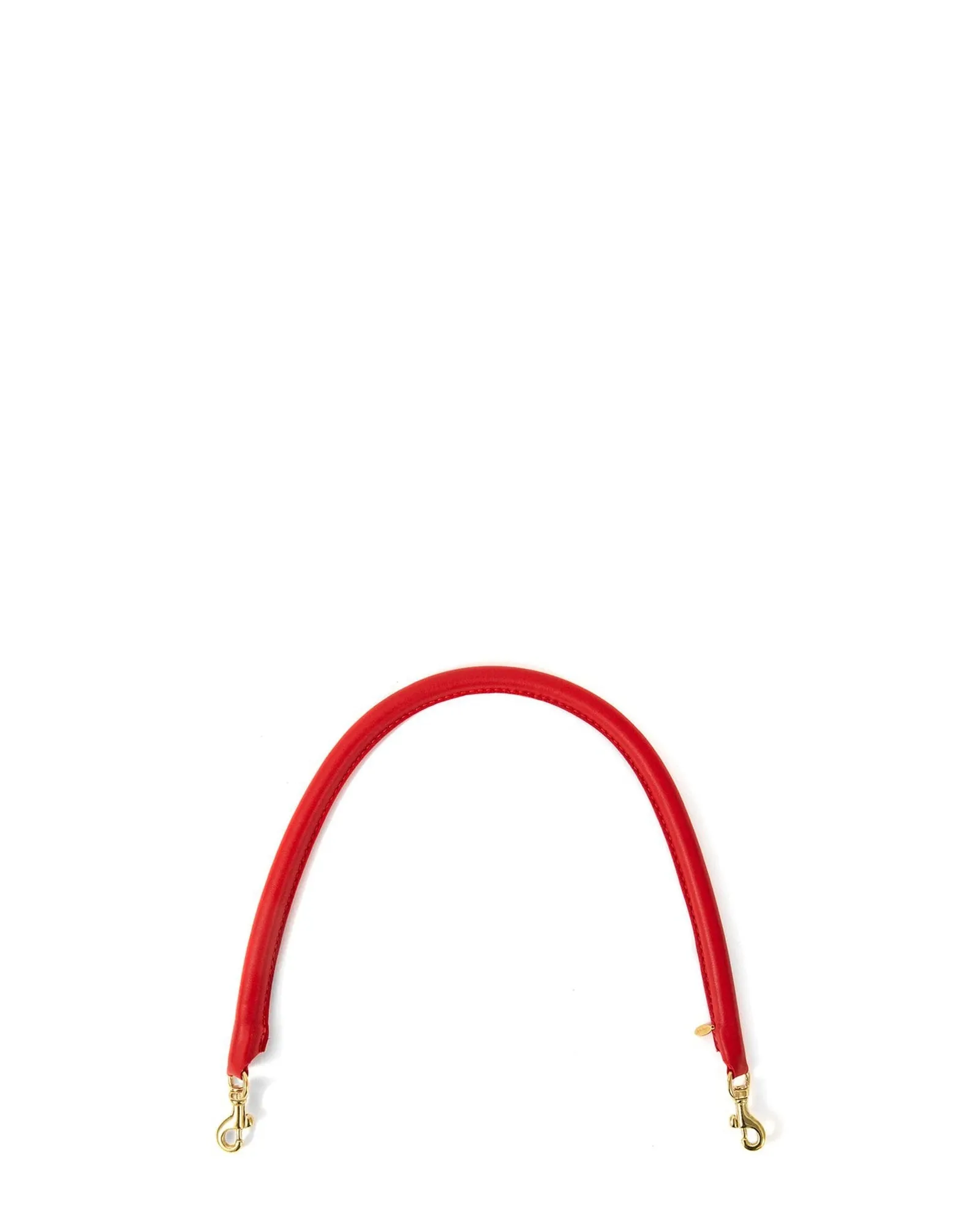 Clare V. - Tubular Shoulder Strap in Red Italian Nappa