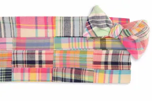 Crawdad Patchwork Madras Cummerbund Set