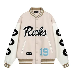 Embroidered baseball men's loose spring and autumn jacket