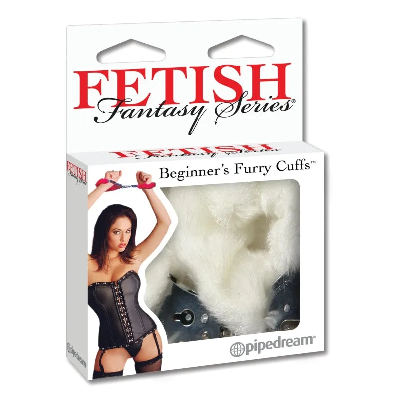 Fetish Fantasy Series Beginner's Furry Cuffs - White