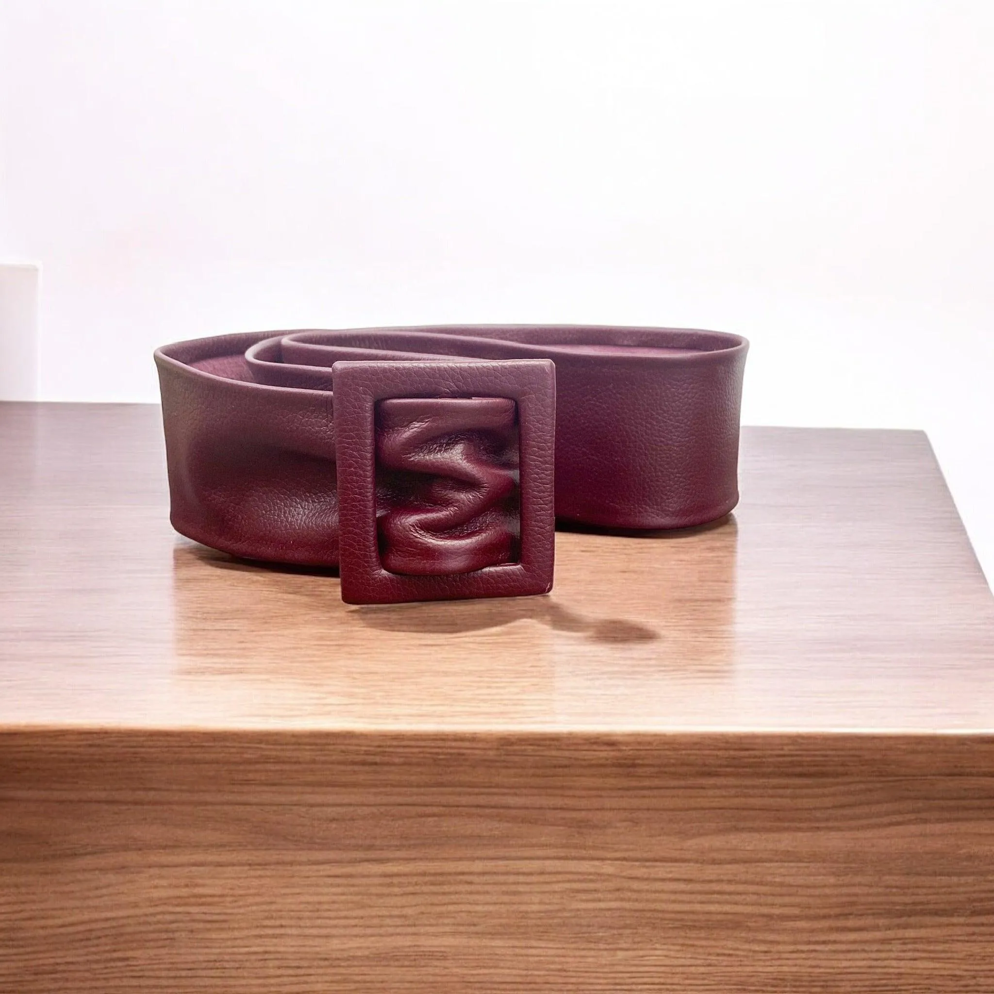 Handcrafted Leather Buckle Belts