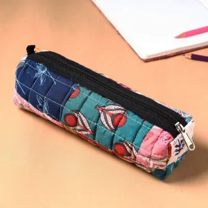 Handcrafted Quilted Patchwork Multipurpose Pencil Pouch 46