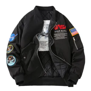 Interstellar Padded Bomber Jacket