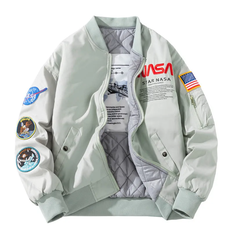 Interstellar Padded Bomber Jacket