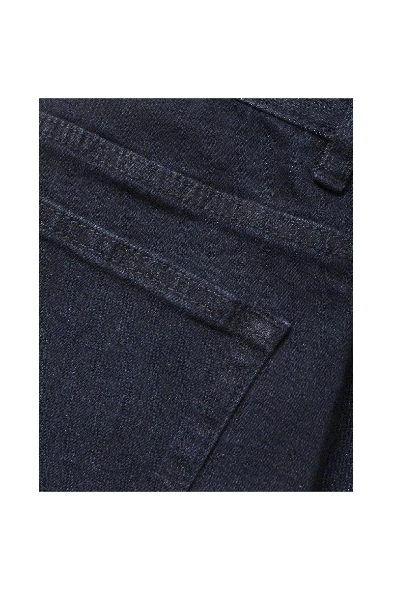 Knowledge Cotton Apparel Oak Blue Rinse Selvedge Denim - GOTS/Vegan