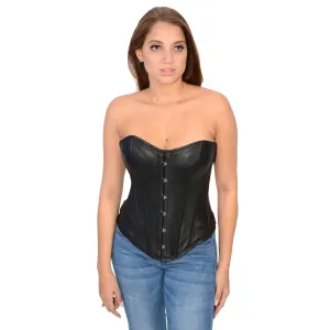 Ladies Lambskin Fitted Corset