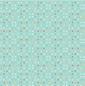 Mushroom Blooms ~ Polkie Dots ~ MB24408 Teal