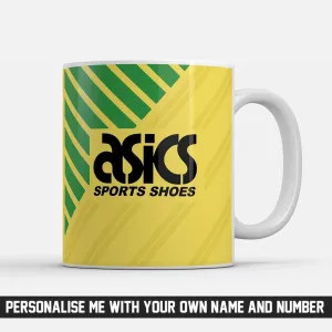 Norwich 89-92 Home Kit Retro Mug