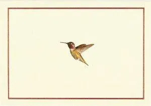 NOTE CARD- HUMMINGBIRD FLIGHT