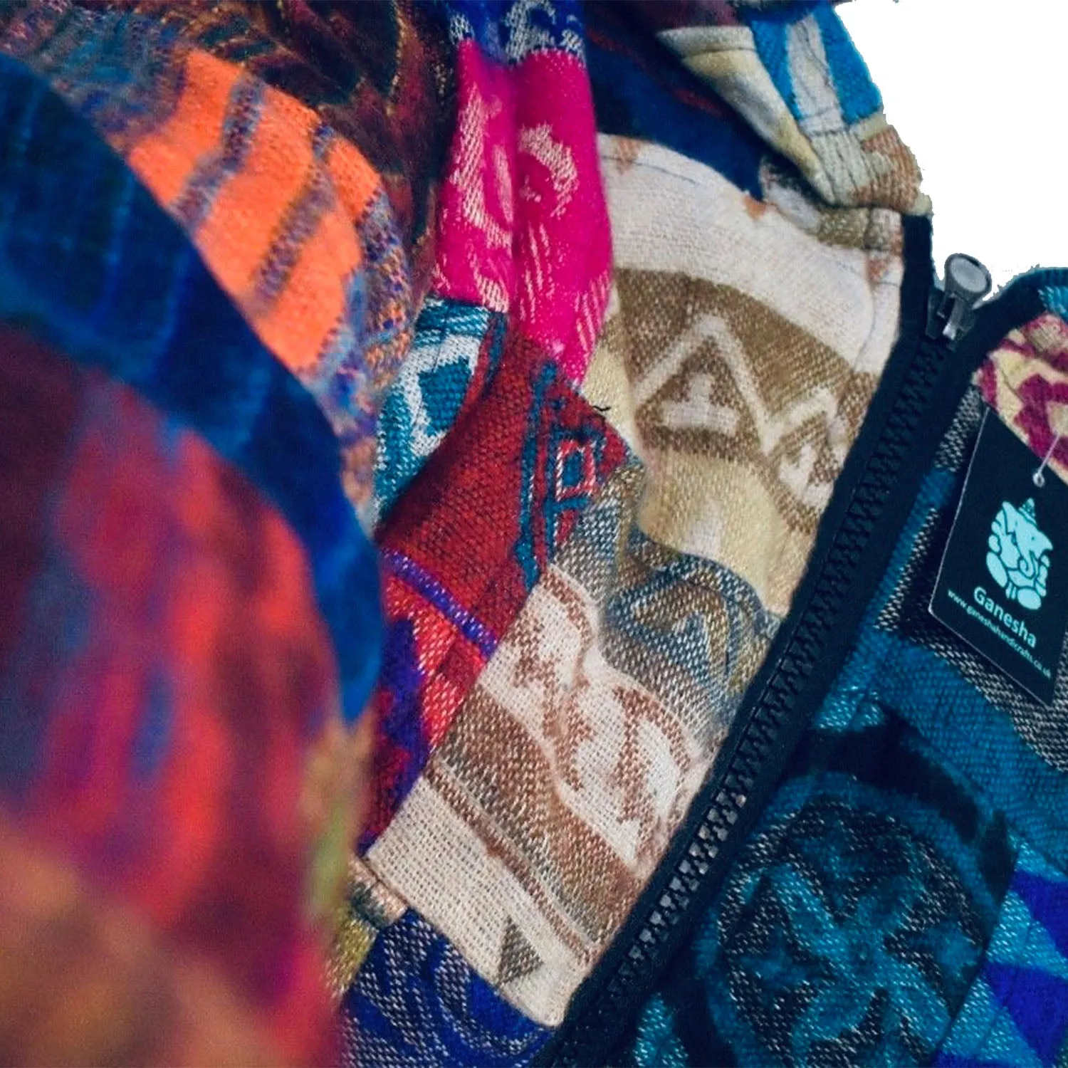 Patchwork Nepalese Hoodie