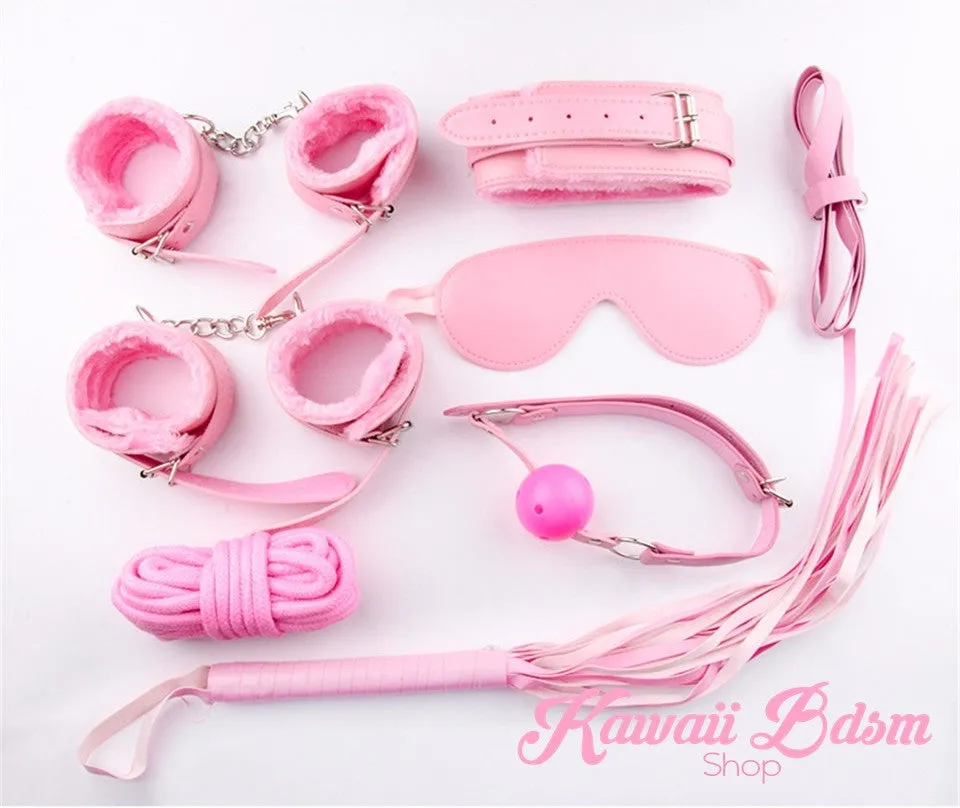 Pink Princess Bondage 7Pcs Set