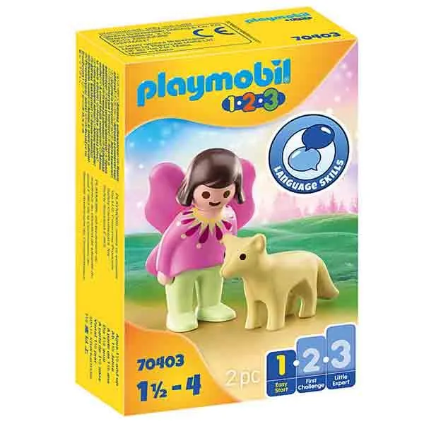 Playmobil 123 Fairy Friend with Fox (18mo )