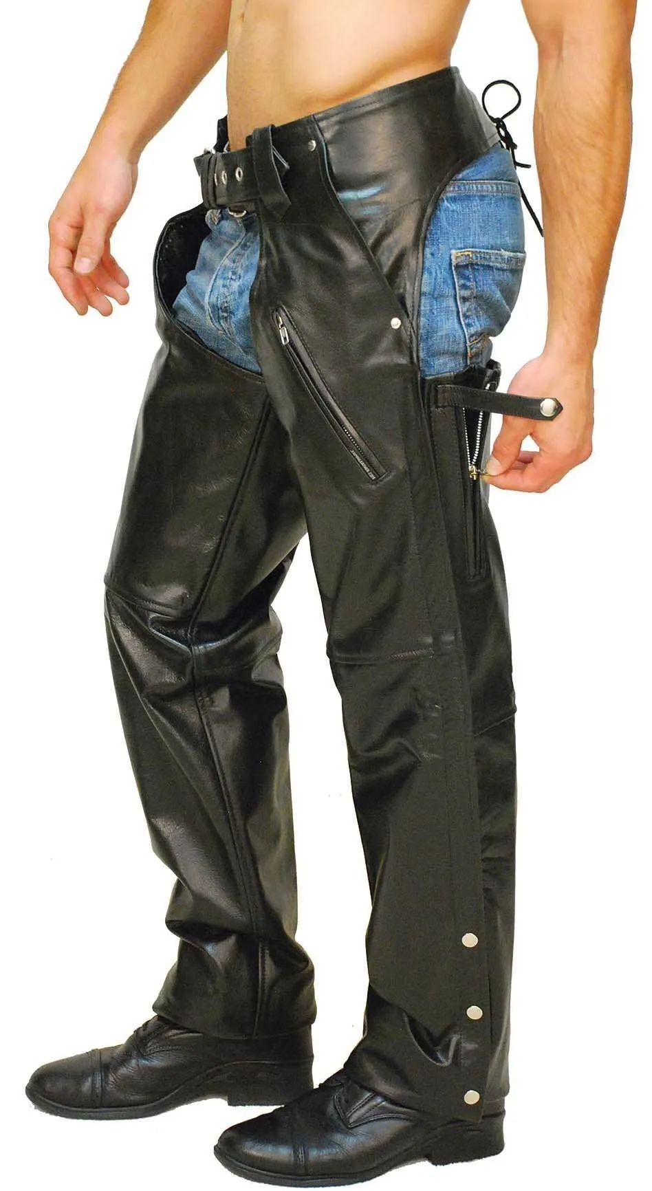 Premium Buffalo Pocket Chaps w/Zip Thigh #C2255ZK