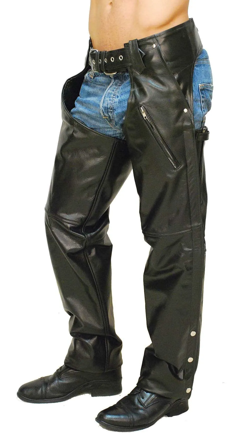 Premium Buffalo Pocket Chaps w/Zip Thigh #C2255ZK