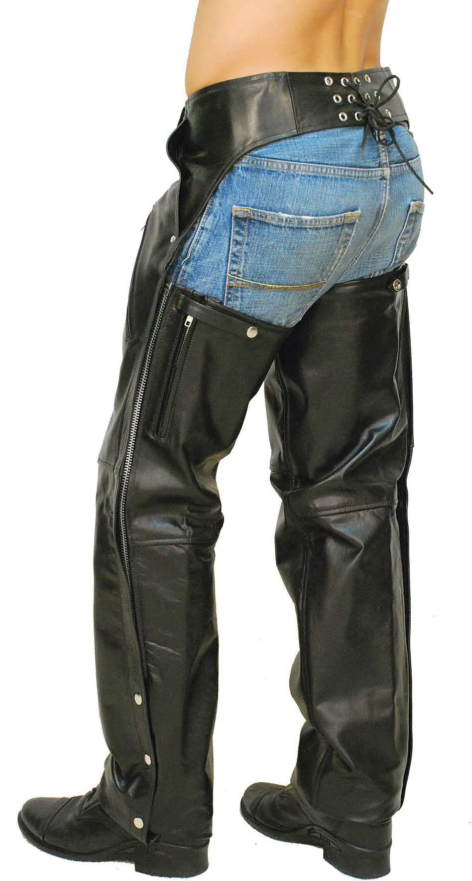 Premium Buffalo Pocket Chaps w/Zip Thigh #C2255ZK