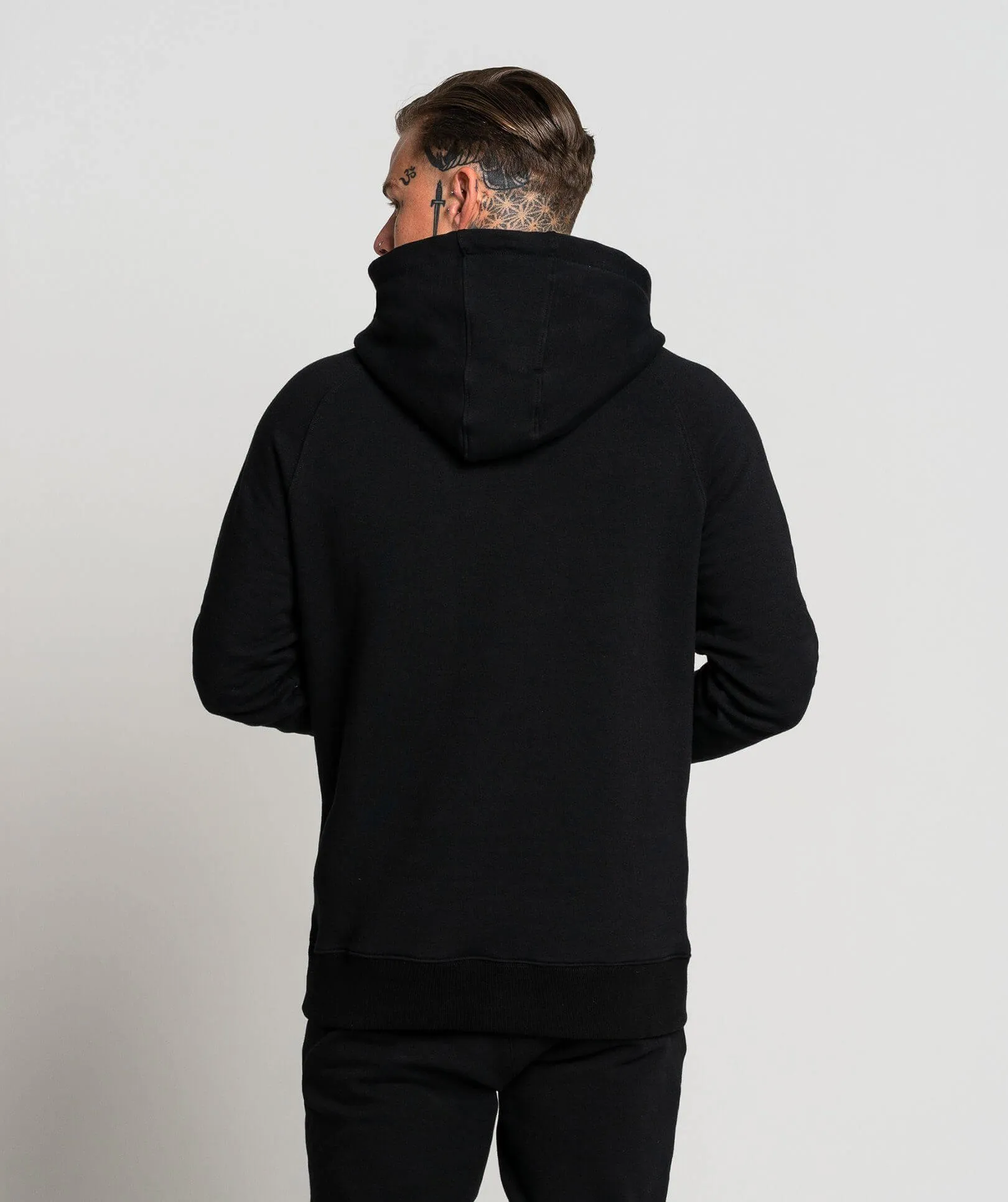 Pursuit Stampd Pullover Hoodie (Black/Red)