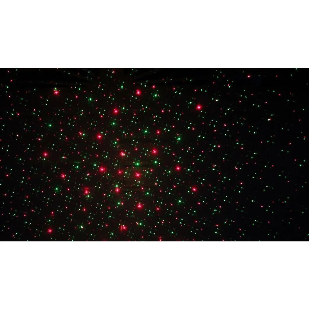 Red and Green Moving Firefly Laser Light Projector