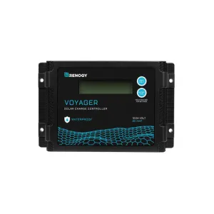 Renogy RCC20VOYP - Renogy New Edition Voyager 20A PWM Waterproof Solar Charge Controller, 20 Amp