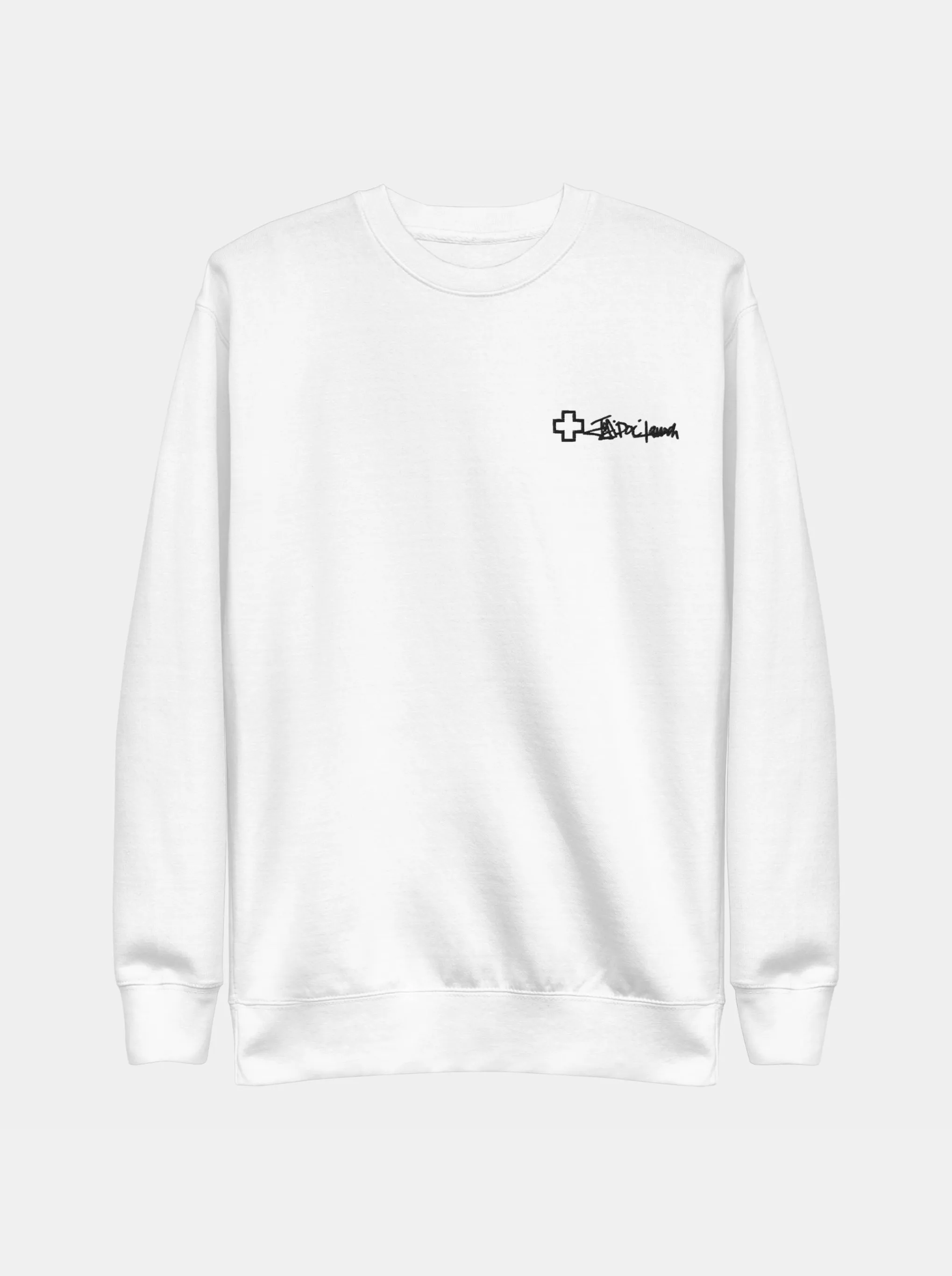 Signature Crewneck - White