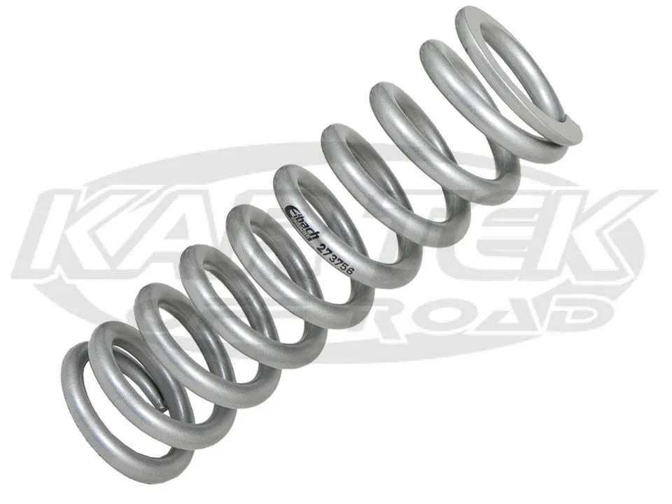 Silver Eibach 350 Pound 14" Tall Spring For 3" Diameter King, Sway-A-Way Or Fox Coil Over Shocks