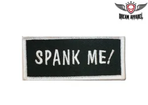 Spank Me Motorcycle Patch