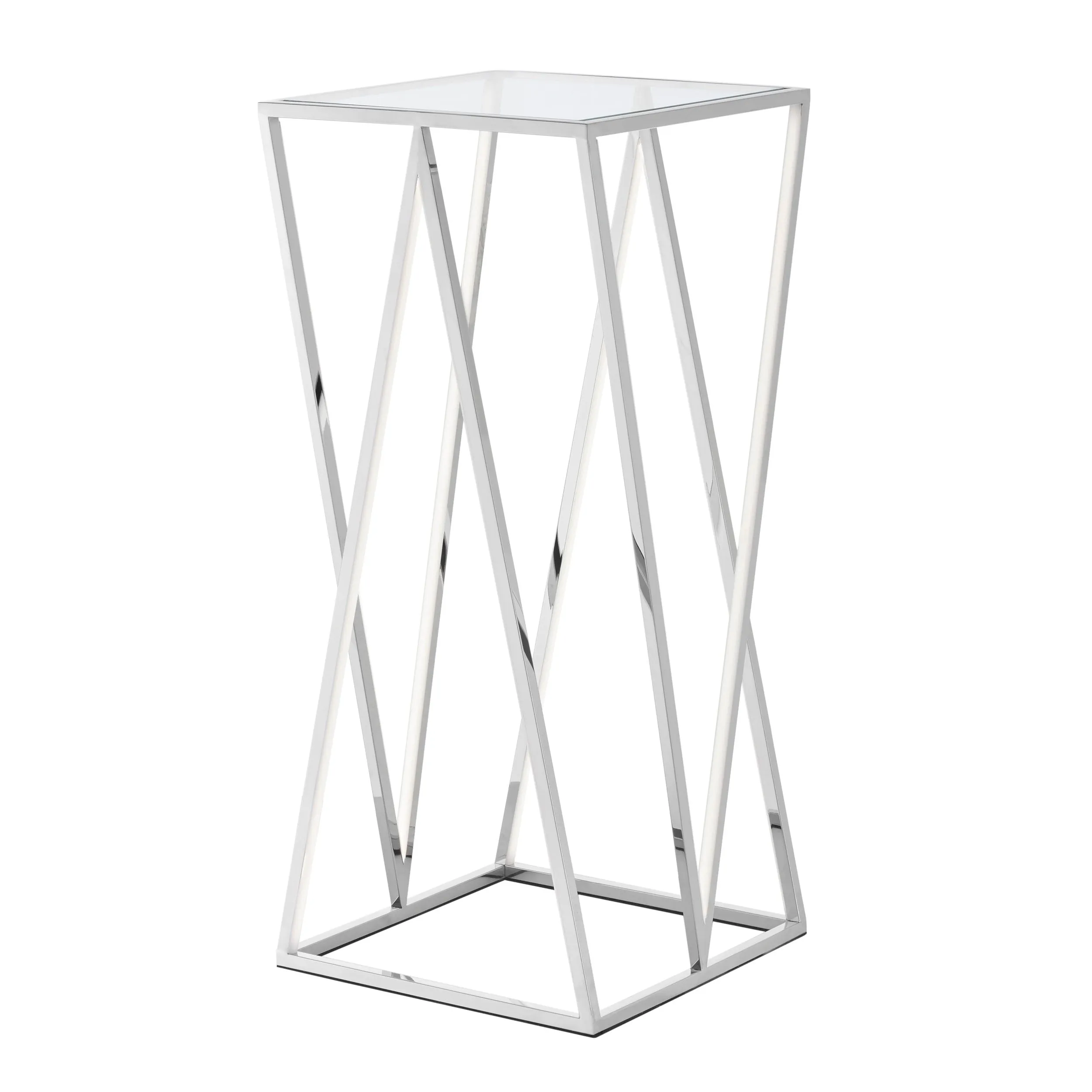 Square LED Side Table // Large