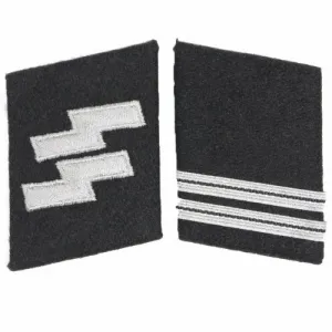 SS-Rottenführer Collar Tabs - Military Insignia