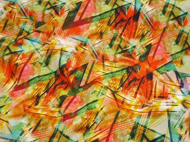 Summer Abstract - Digital Cotton