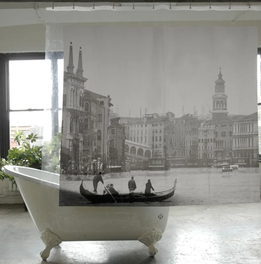 Venice PEVA Shower Curtain