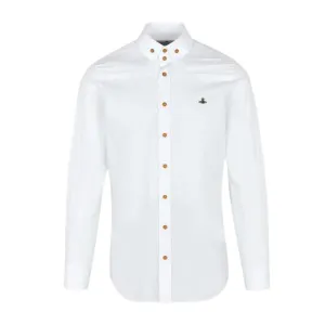 Vivienne Westwood White Two Button Krall Shirt