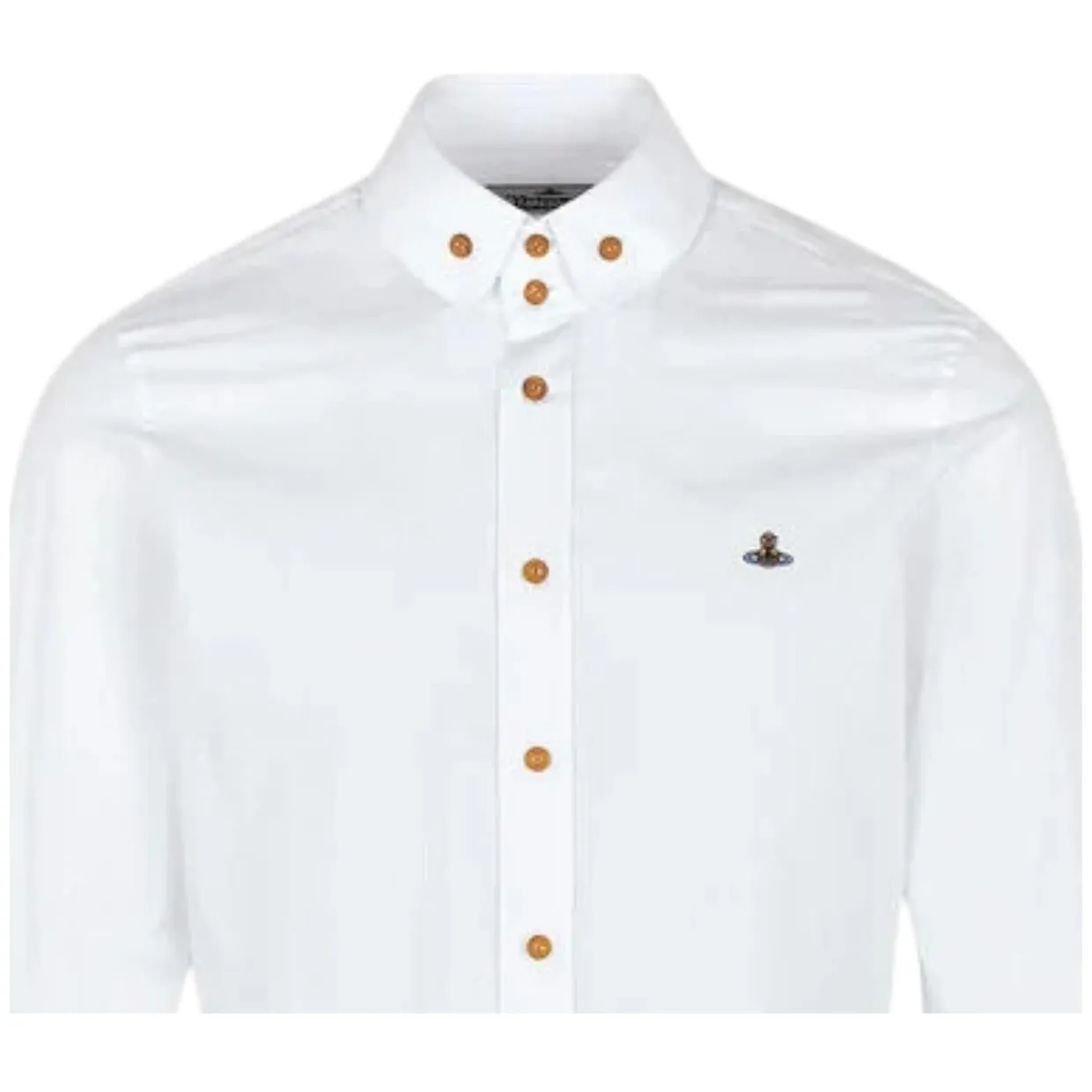 Vivienne Westwood White Two Button Krall Shirt