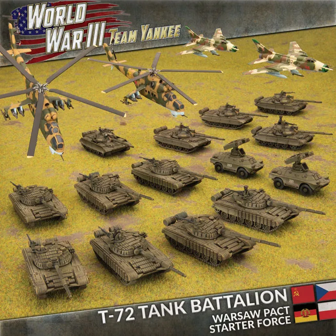 Warsaw Pact Starter Force - T-72M Tank Battalion