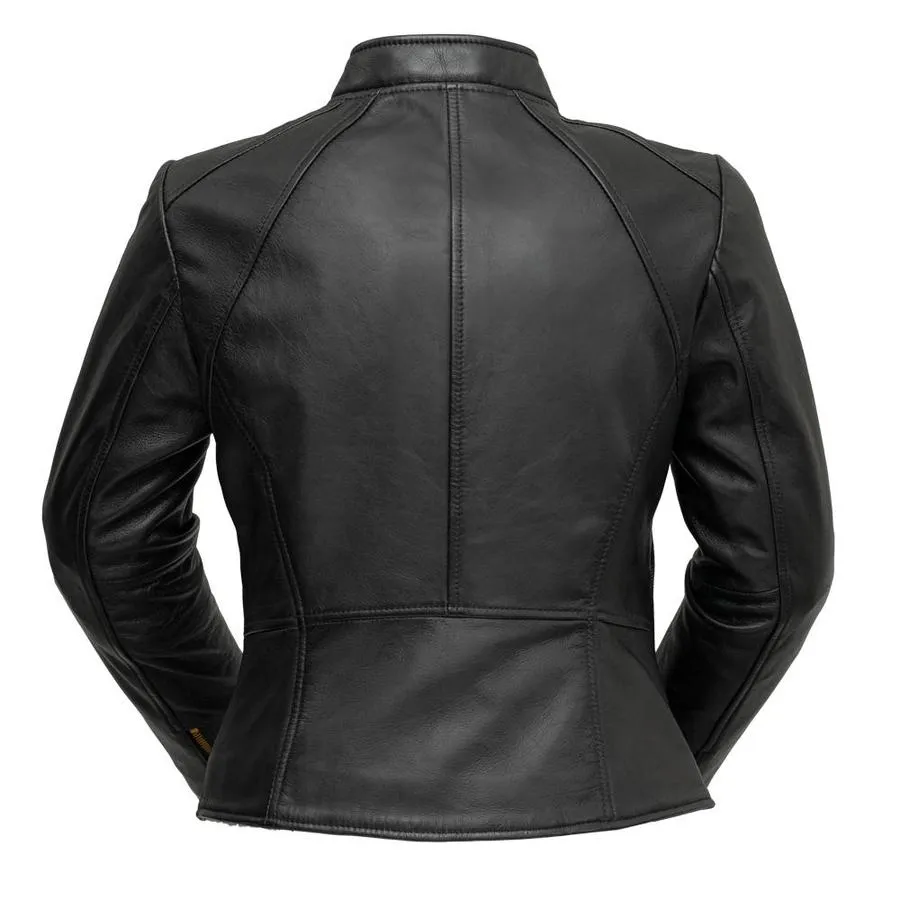 ZOEY - LADIES LEATHER BLAZER