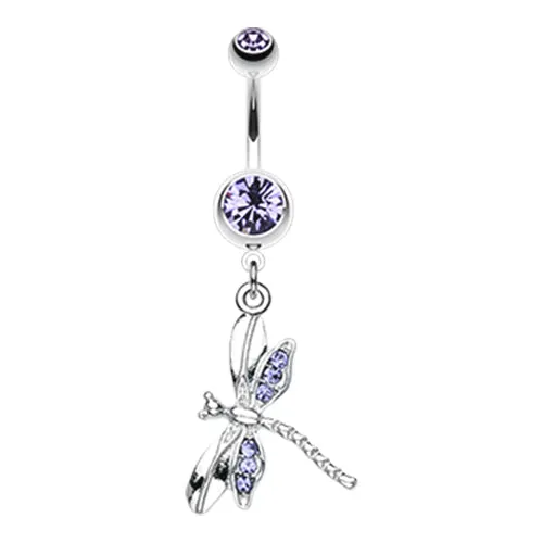 Zoom Dragon Fly Belly Ring